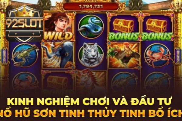 92slot Bật mí mẹo chơi nổ hũ Sơn Tinh Thủy Tinh dễ thắng  